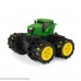 John Deere Monster Treads Mega Monster Wheels Tractor Green Yellow Black B078W9Z9BF